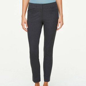 NWT Loft Gray Slim Ankle Pants Size 6